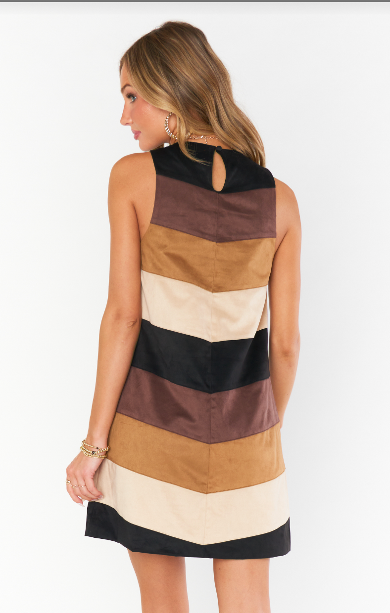 brown show me your mumu dress Jasmine Halter Maxi Dress, in Chocolate Luxe Satin, Size: Medium | Show Me Your Mumu main image 0