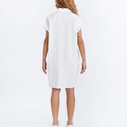 Molly Bracken | Woven Dress, White  Sisters Flowers and Gifts