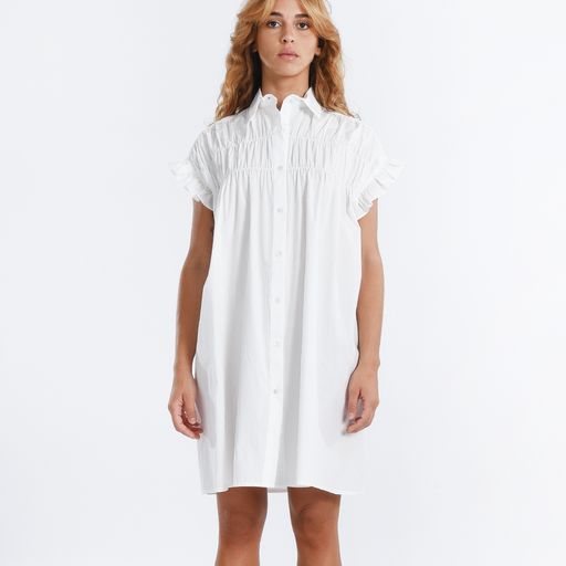 Molly Bracken | Woven Dress, White Sisters Flowers and Gifts Molly Bracken | Woven Dress, White Sisters Flowers and Gifts