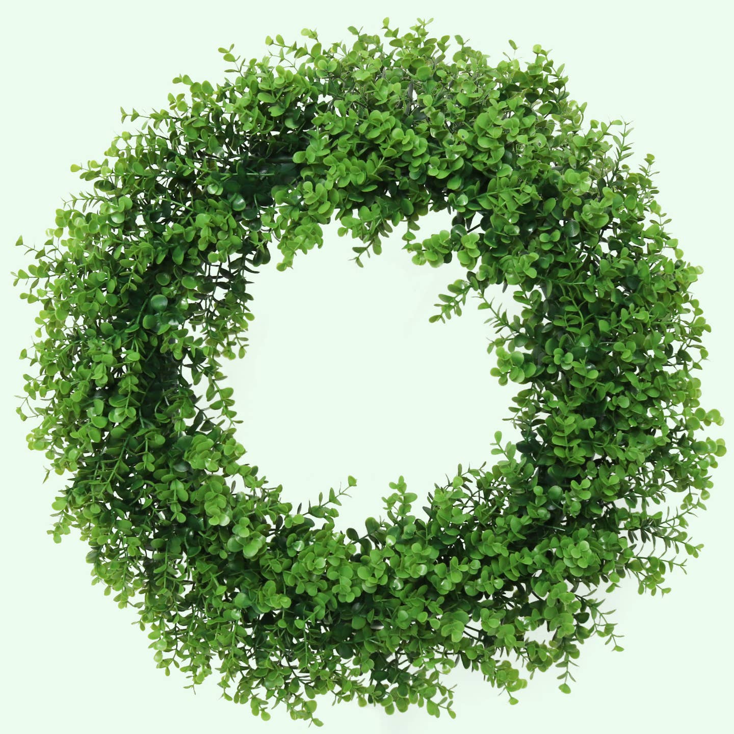 24” Artificial Boxwood Wreath