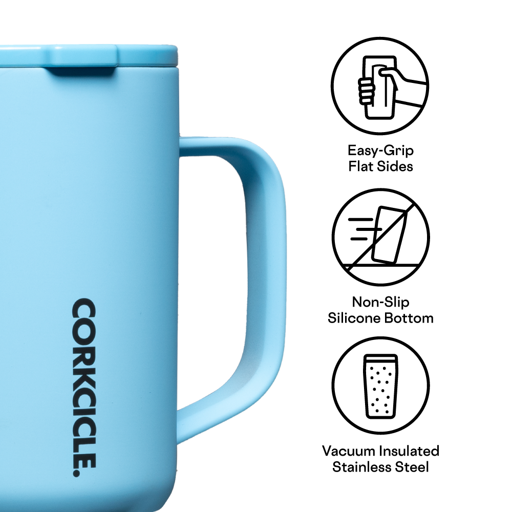 Corkcicle | Neon Lights Coffee Mug, 16oz