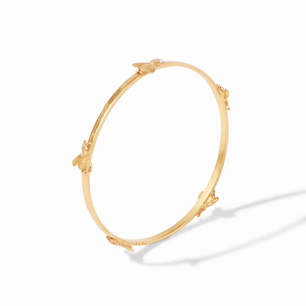 Gold Bee Bangle