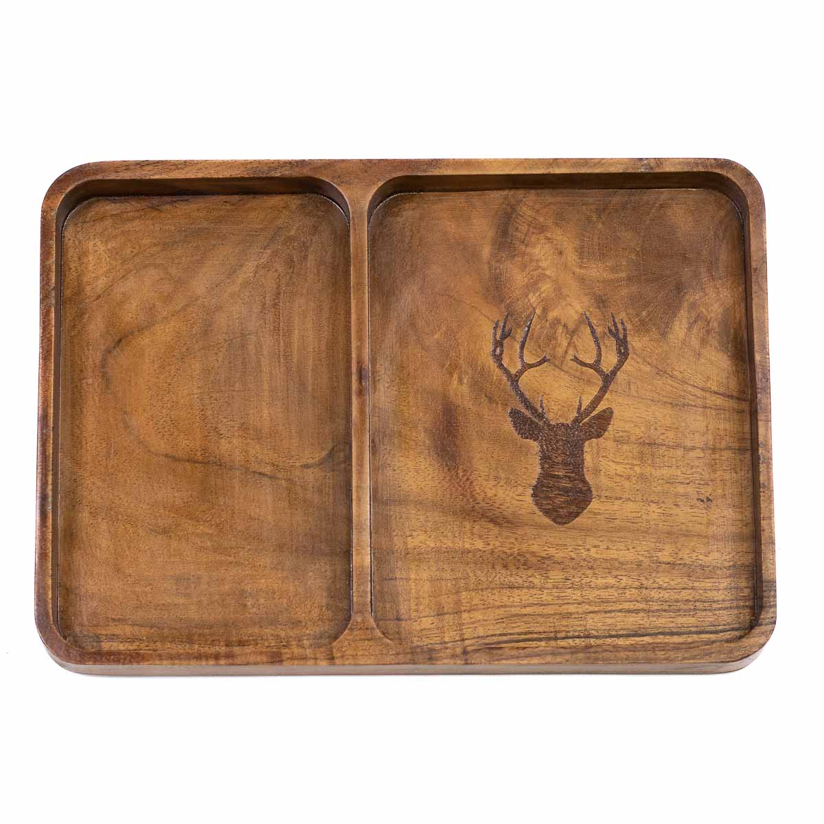 Etched Wood Valet Tray, Assorted Styles