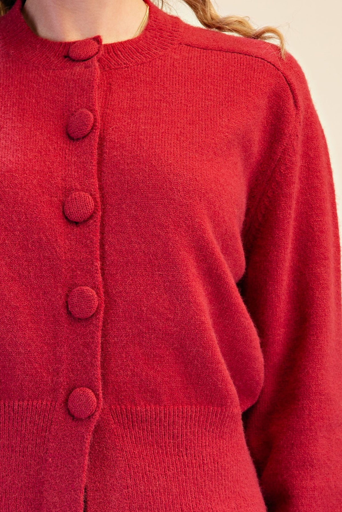 The Charlotte Button Cardigan