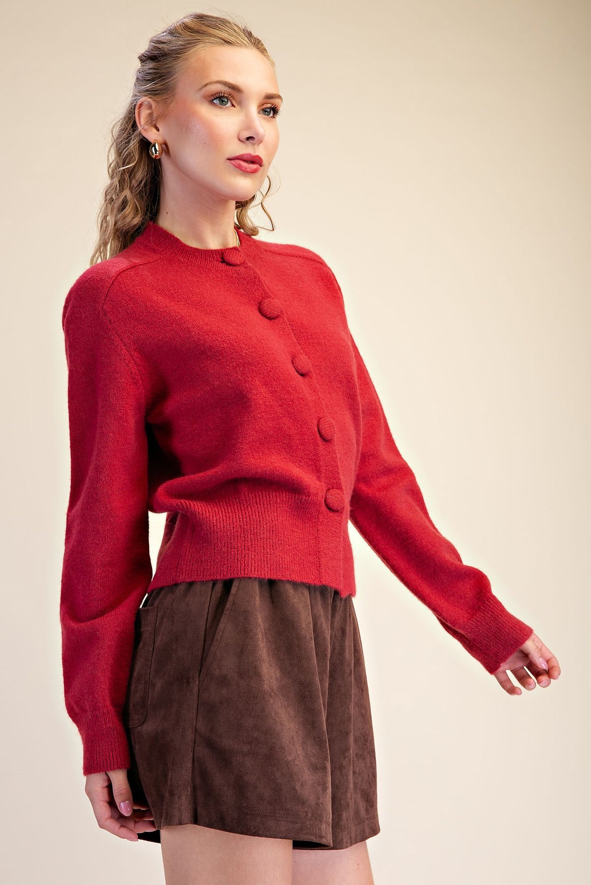 The Charlotte Button Cardigan