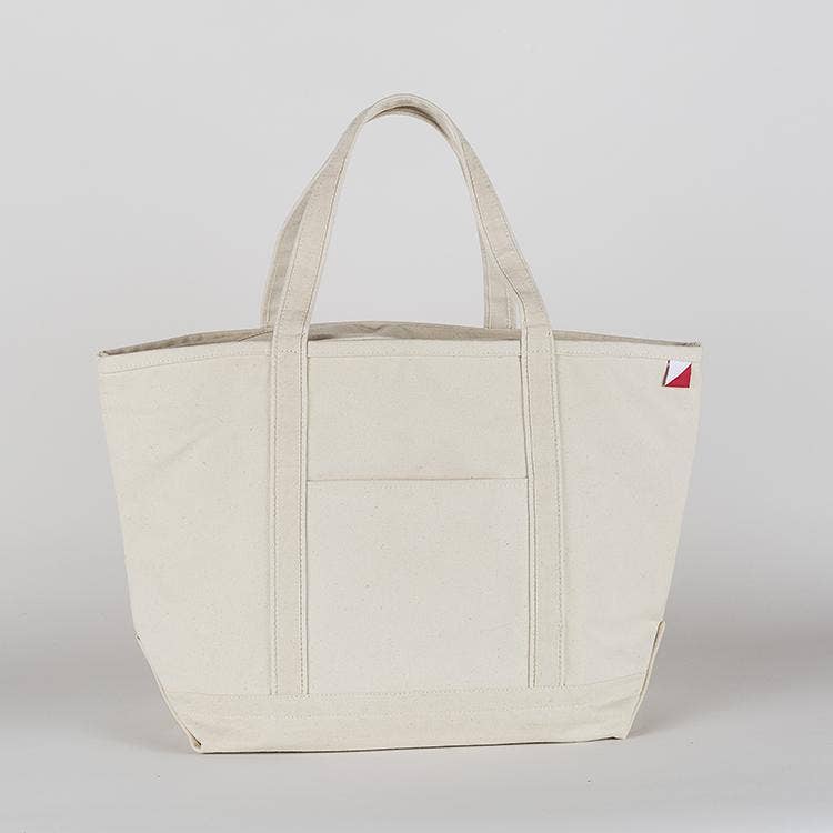 Large Classic Canvas Tote Bag, Assorted Colors