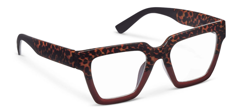 Peepers | Take a Bow, Leopard Tortoise/ Red
