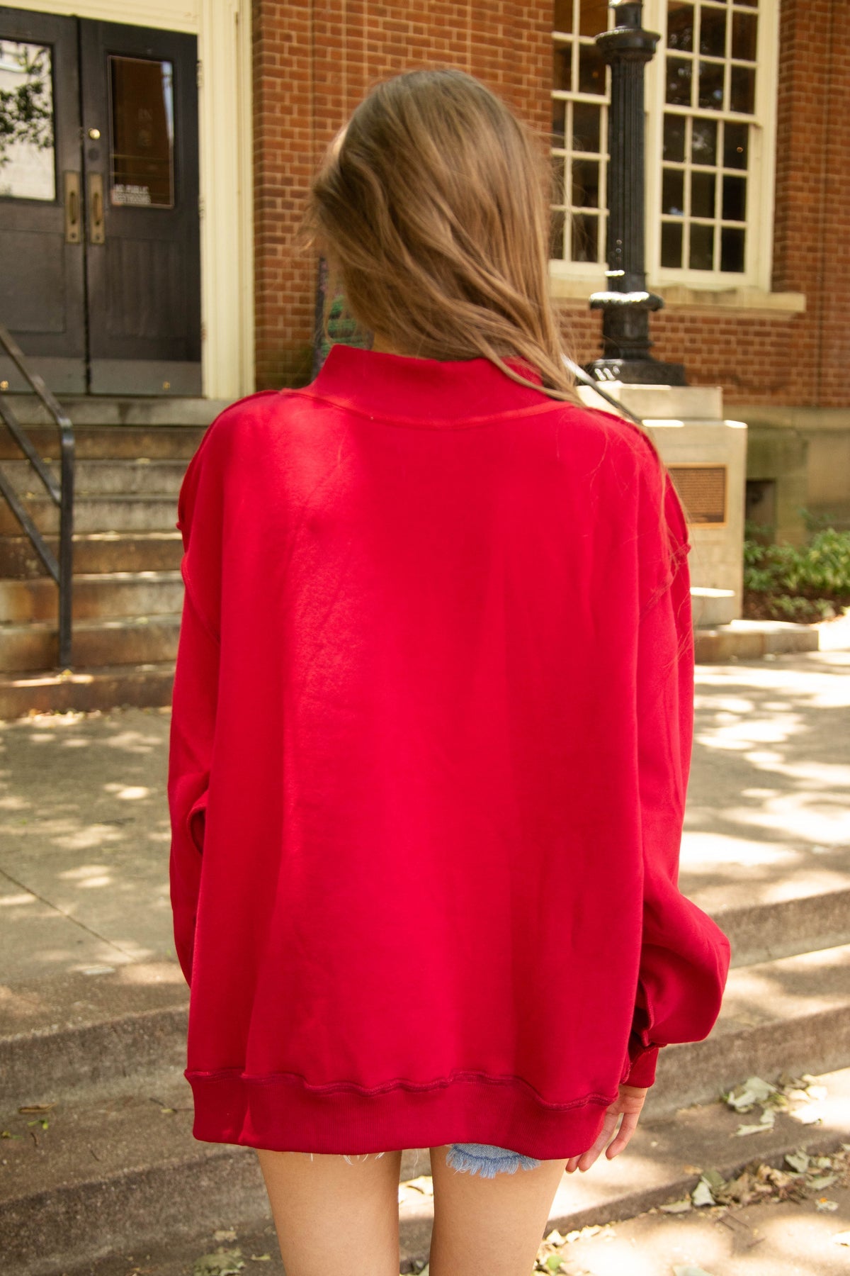 Arkansas Embroidered Applique Sweatshirt