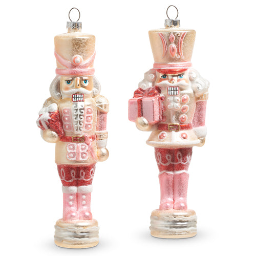 8" Glittered Nutcracker Ornament, Assorted Styles