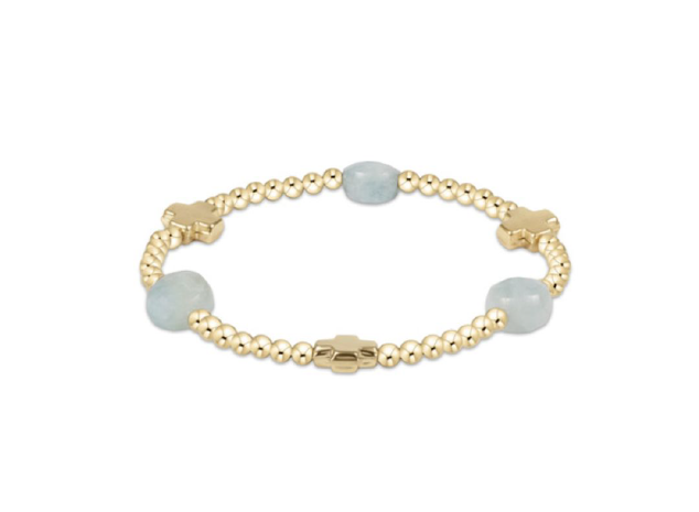 Enewton | Signature Cross Admire 3mm Gold, Assorted Styles