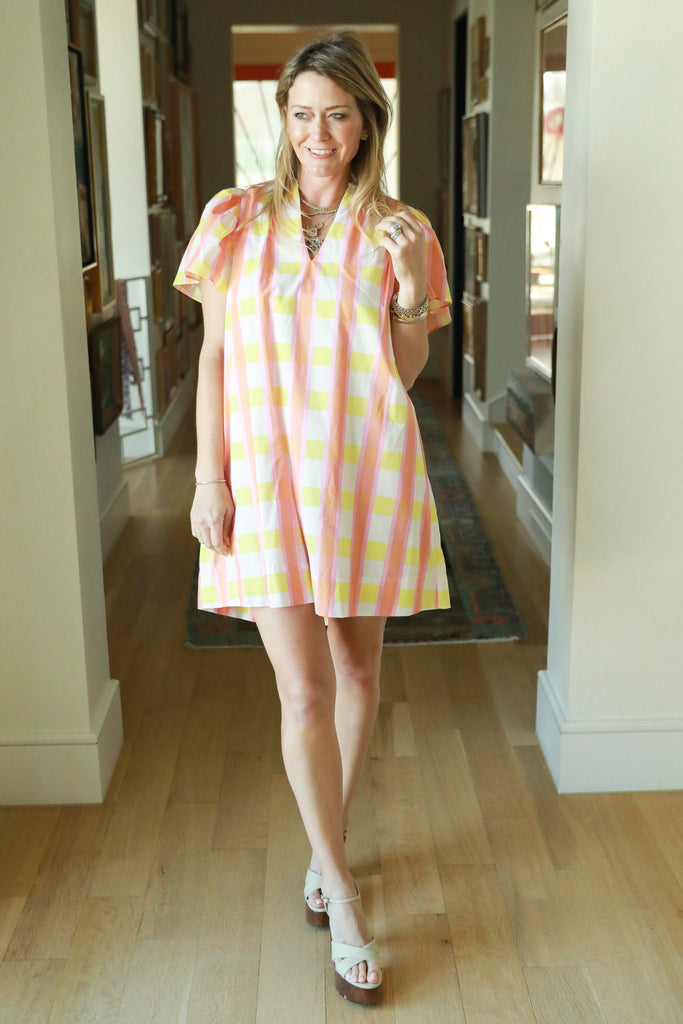 The Sarah Dress, Daydream Plaid