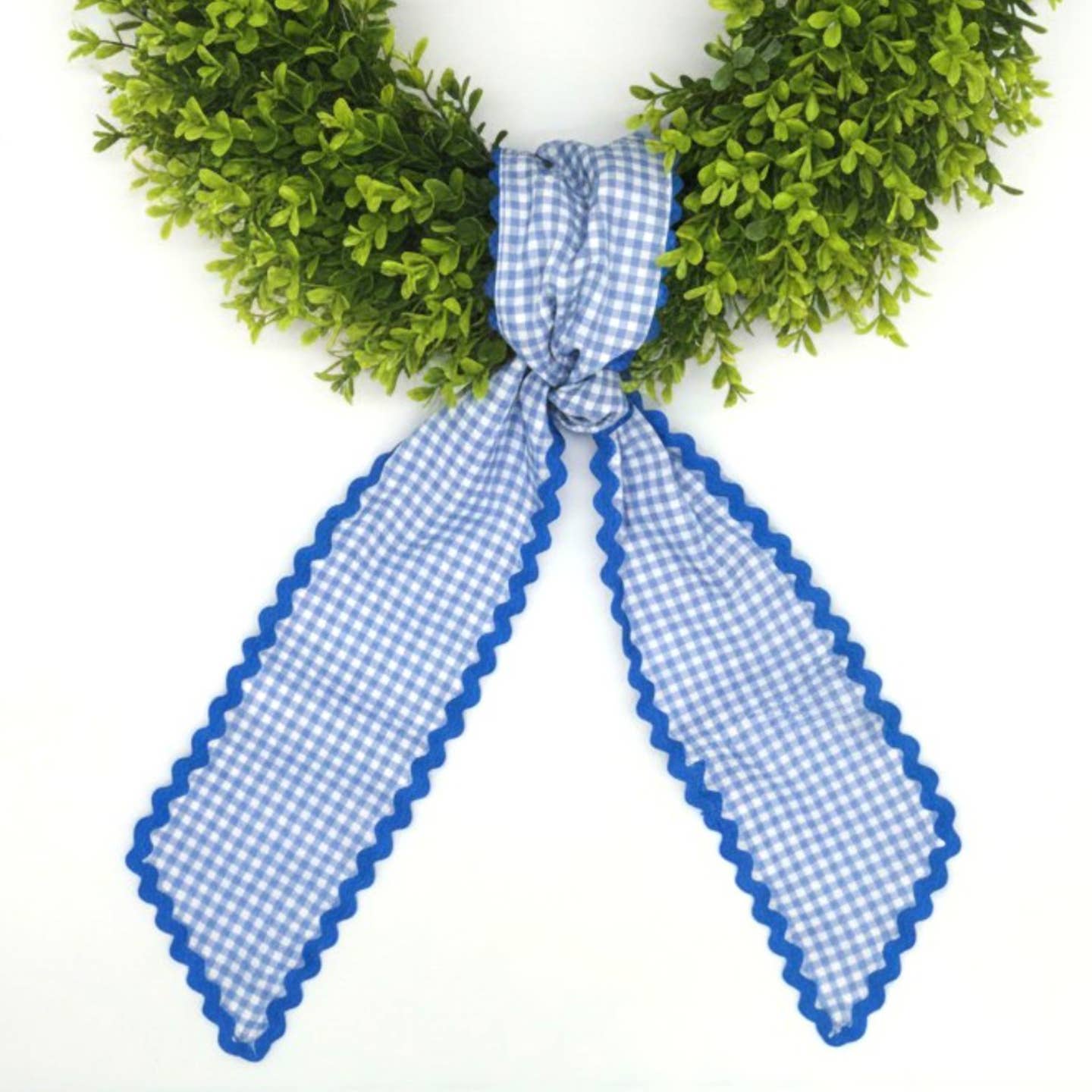 Scalloped Wreath Sash