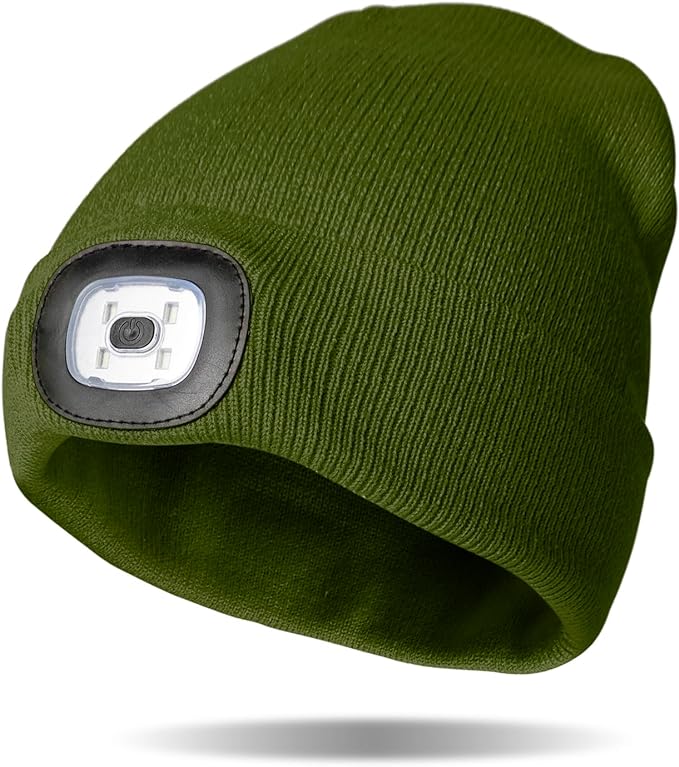 Night Scope | Rechargeable LED Beanie, Assorted Colors
