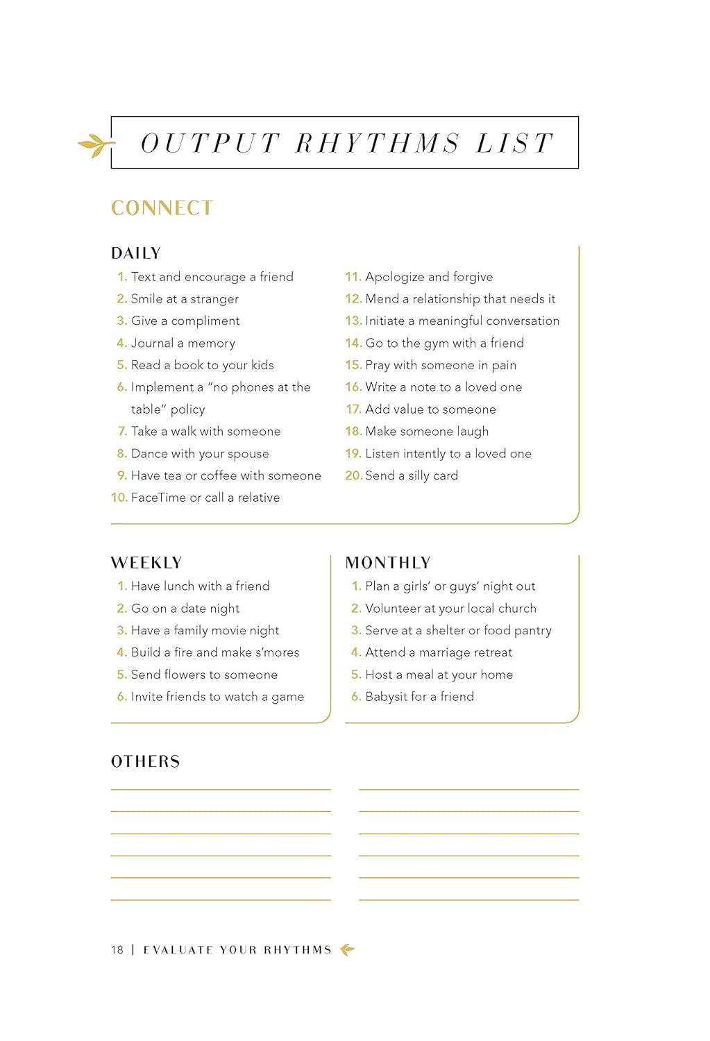 Rhythms for Life Planner & Journal: 90 Days to Peace and Purpose