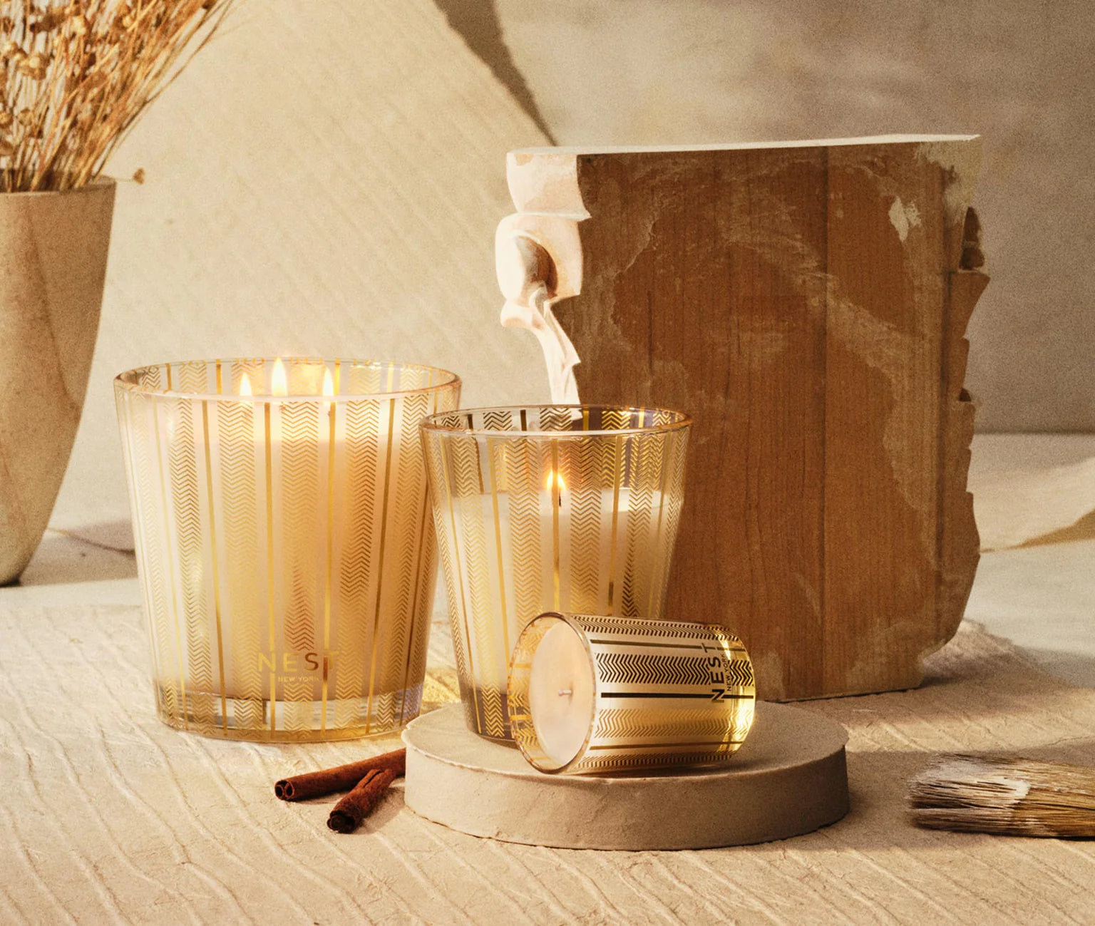Winter Chai Candle, Assorted Sizes