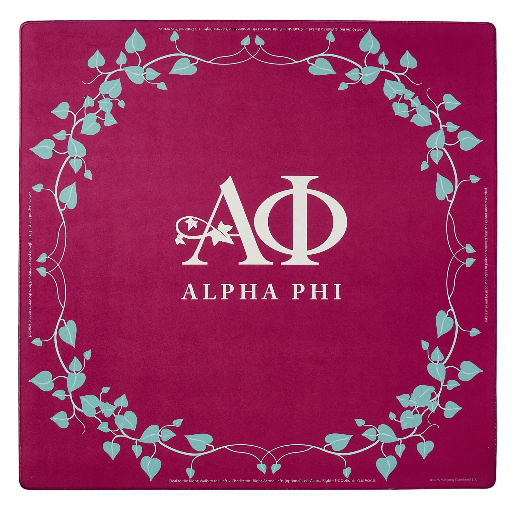 Sorority Mahjong Mat, Assorted Sororities