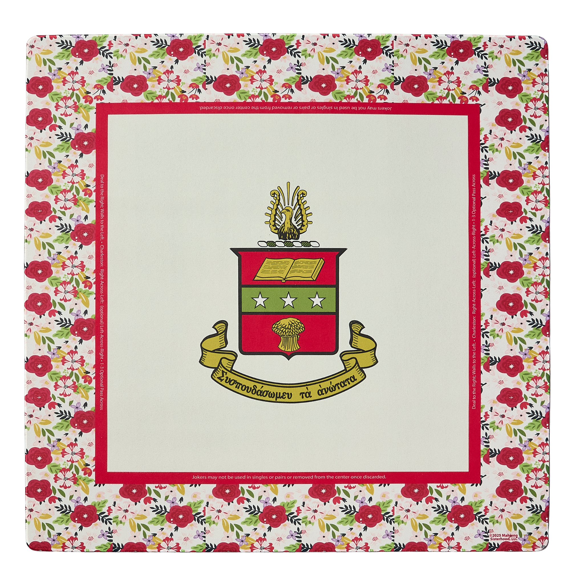 Sorority Mahjong Mat, Assorted Sororities