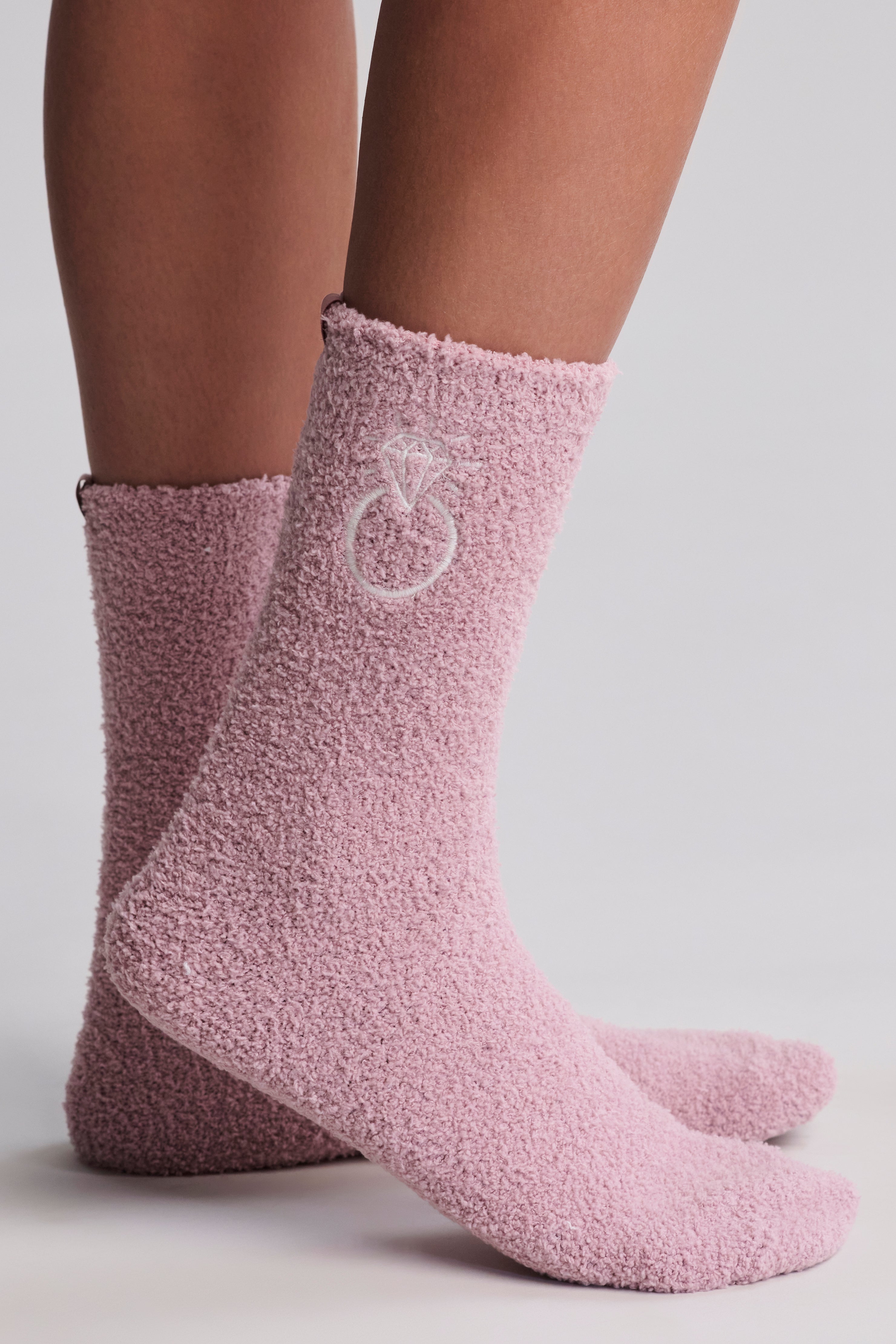 CozyChic Teaberry / Pearl Bridal Sock Set