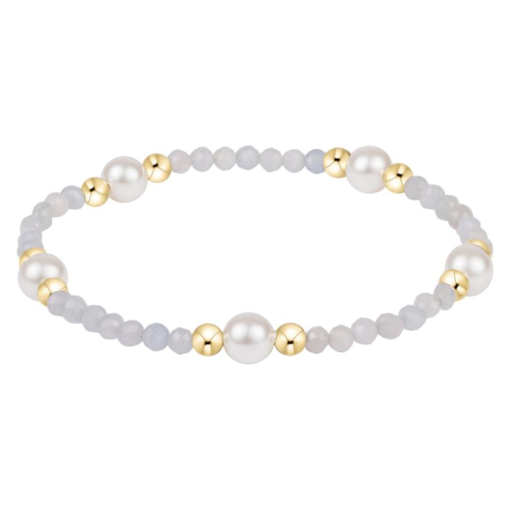 Extends Purpose Pearl 6mm Gem Bracelet, Assorted Colors