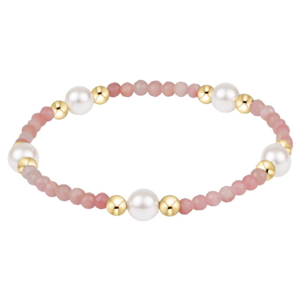 Extends Purpose Pearl 6mm Gem Bracelet, Assorted Colors