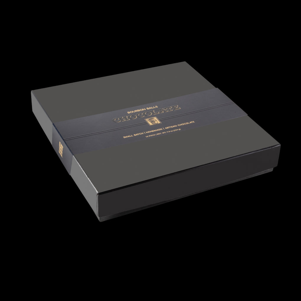 Bourbon Barrel | Assorted Artisan Chocolate, 16 Piece Box
