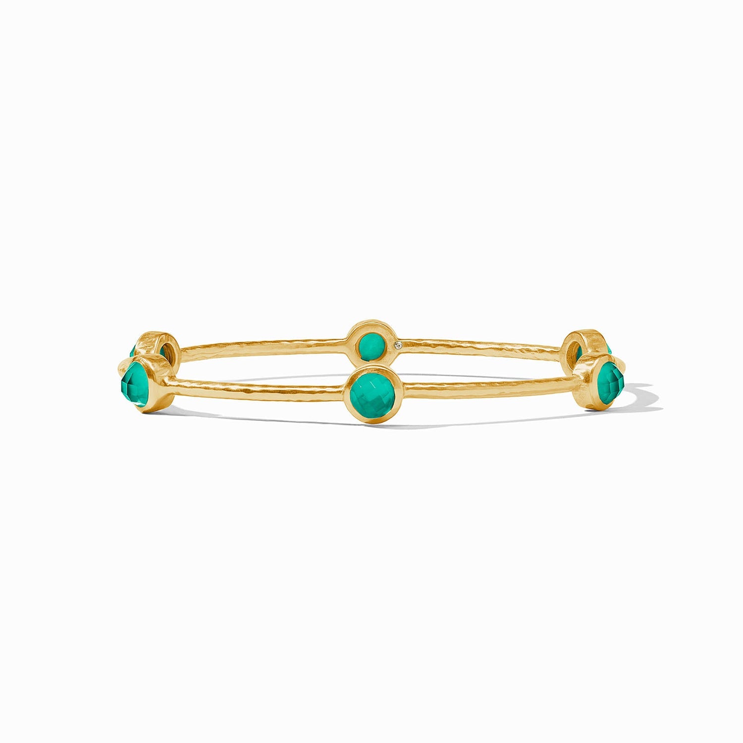 Julie Vos | Milano Gold Bangle Bracelet, Assorted Colors