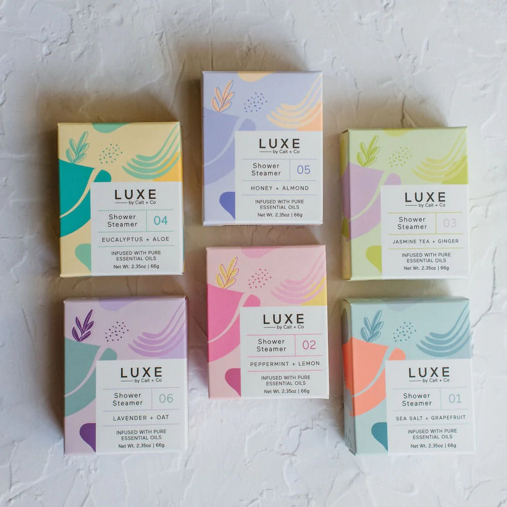 Cait & Co | Shower Steamer Fizzy Bomb, Assorted Scents