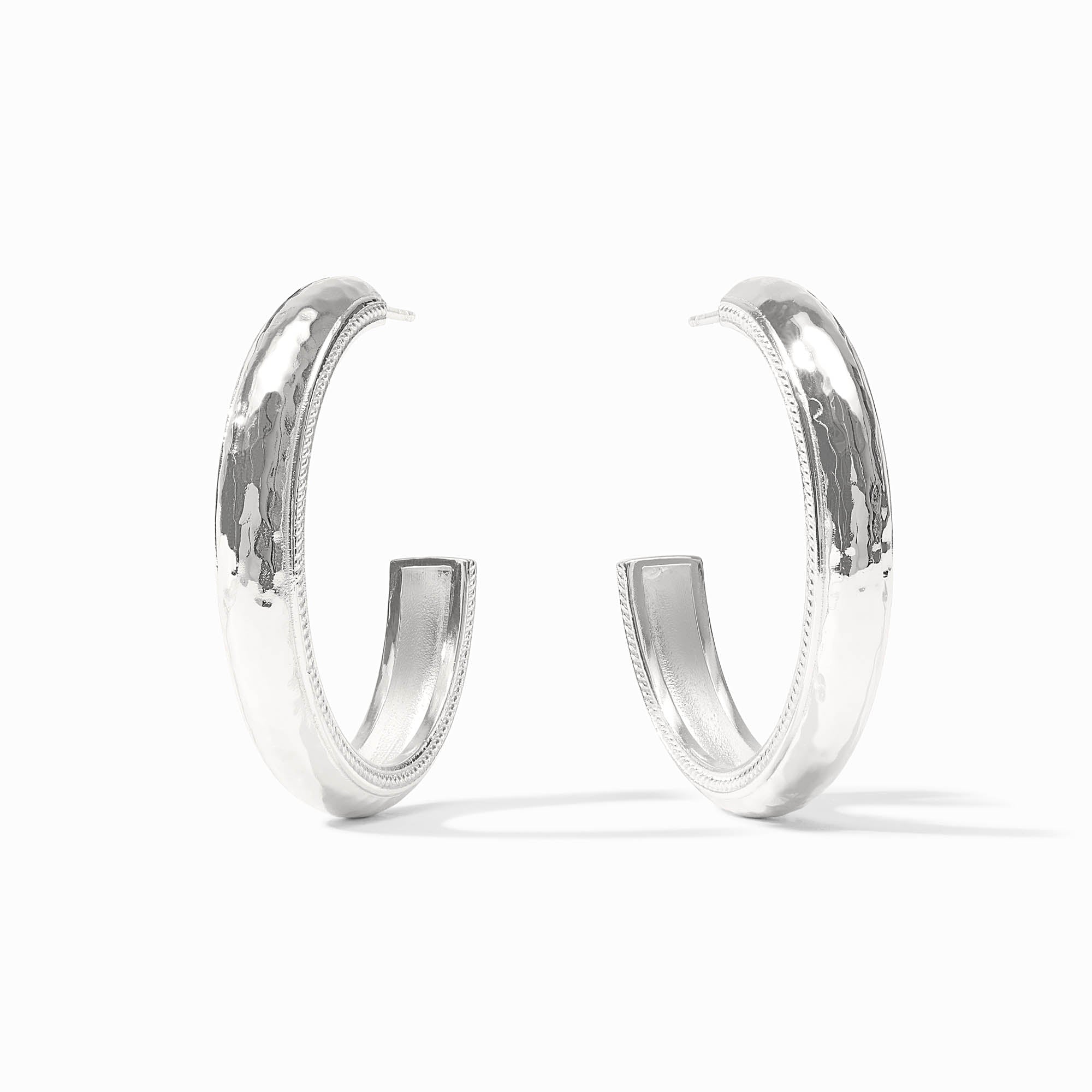 Silver Cannes Hoop, Assorted Sizes