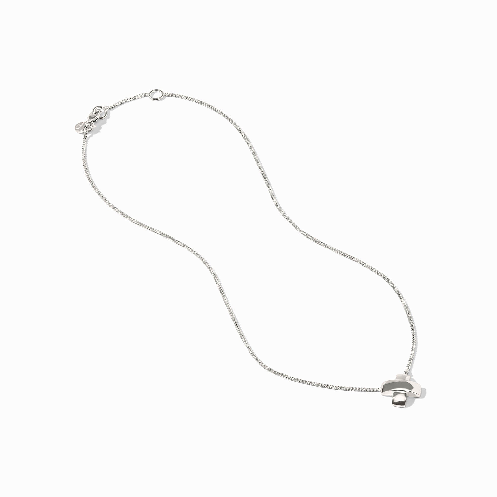 Silver Catalina X Delicate Necklace