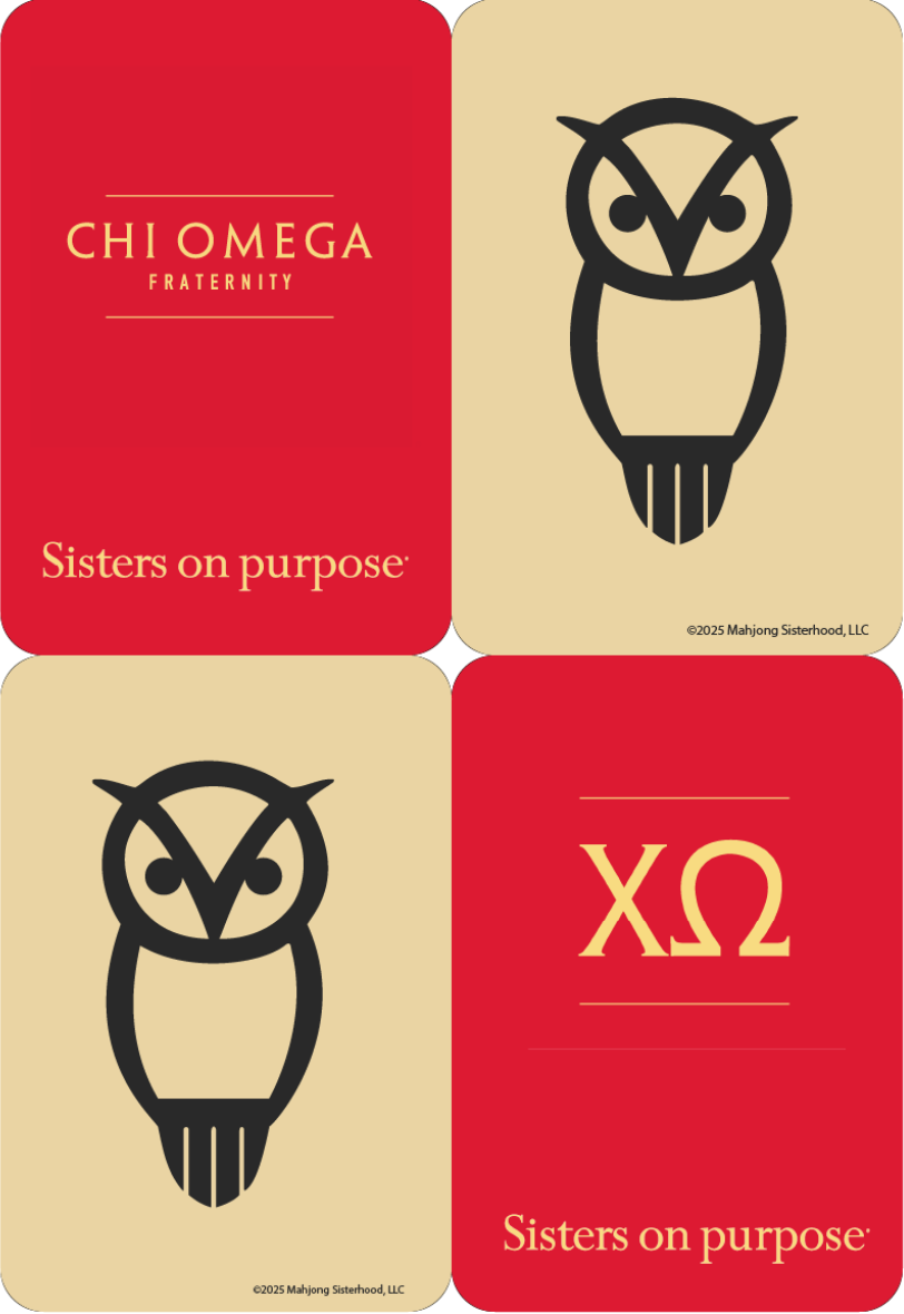 Sorority Mahjong Shufflers, Assorted Sororities