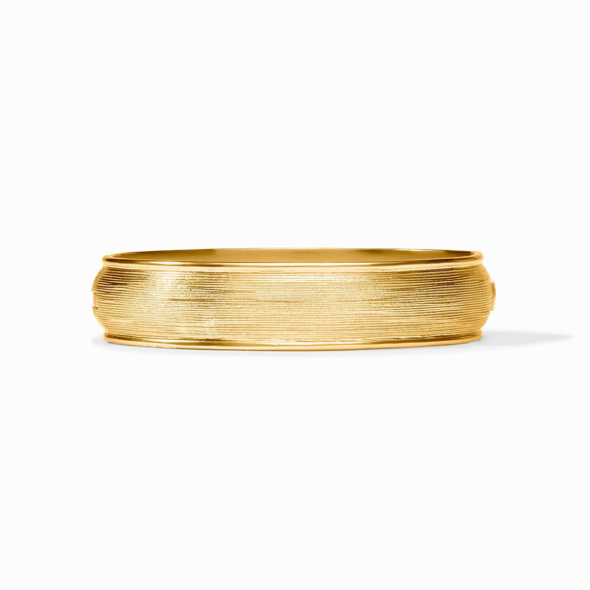 Gold Cobblestone Hinge Bangle