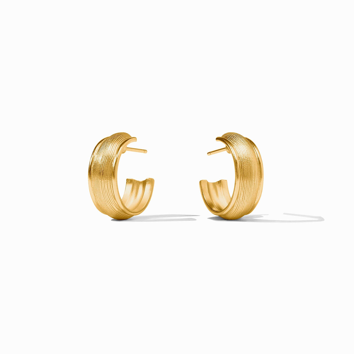Gold Cobblestone Hoop, Assorted Sizes