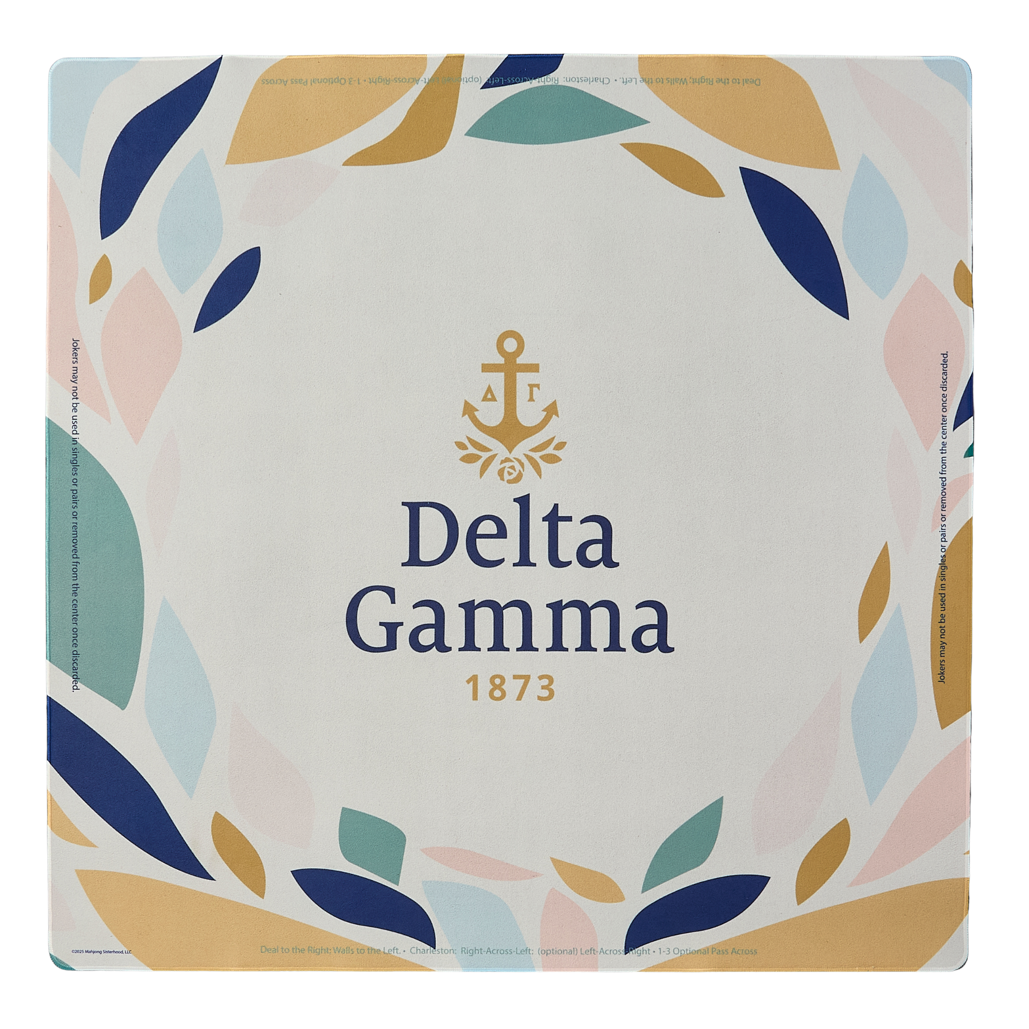 Sorority Mahjong Mat, Assorted Sororities