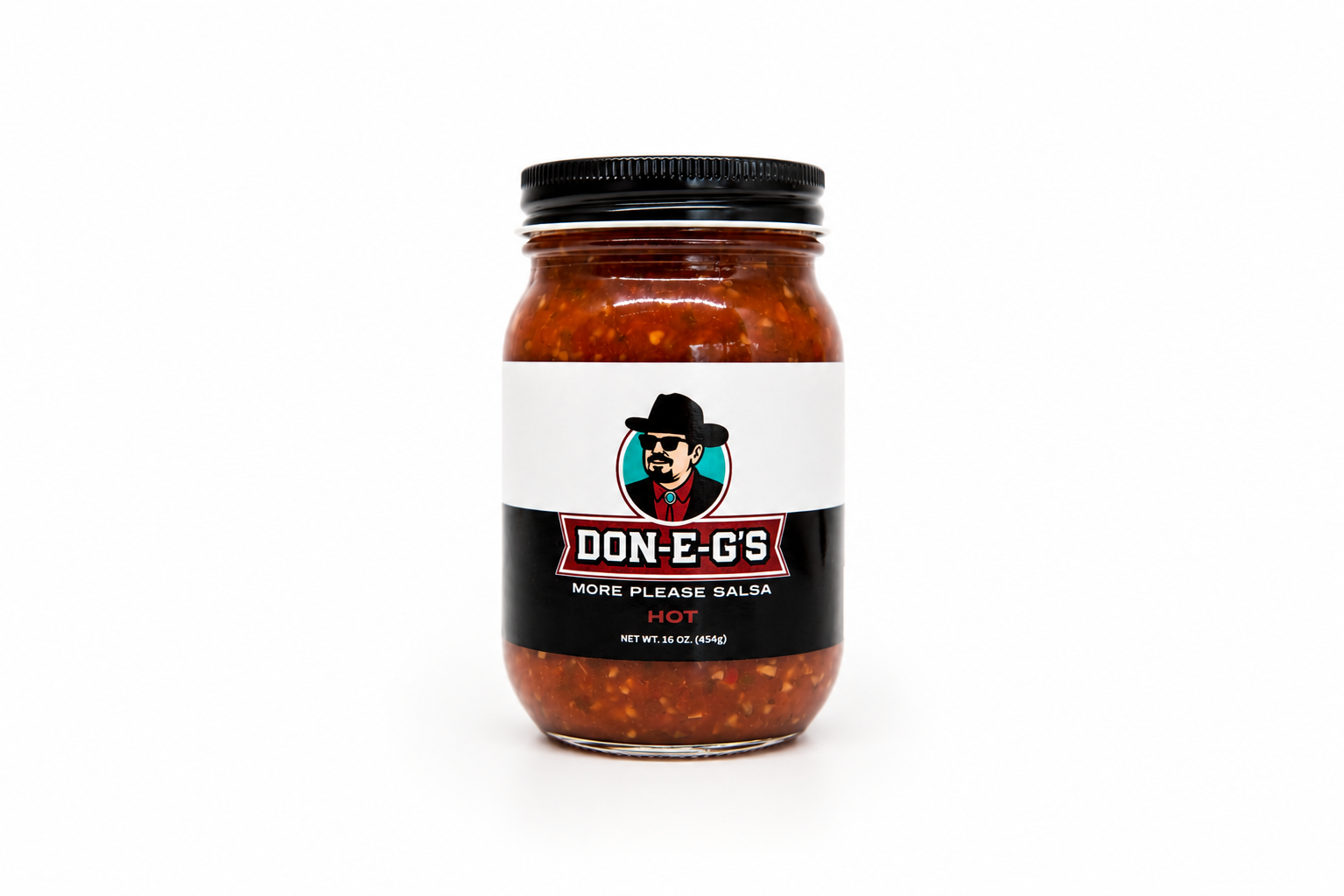 "More Please" Salsa, 16 oz Jar