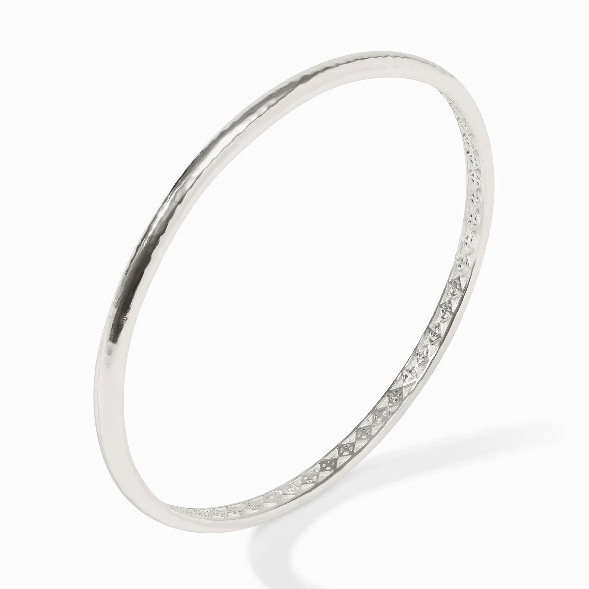 Silver Havana Demi Bangle