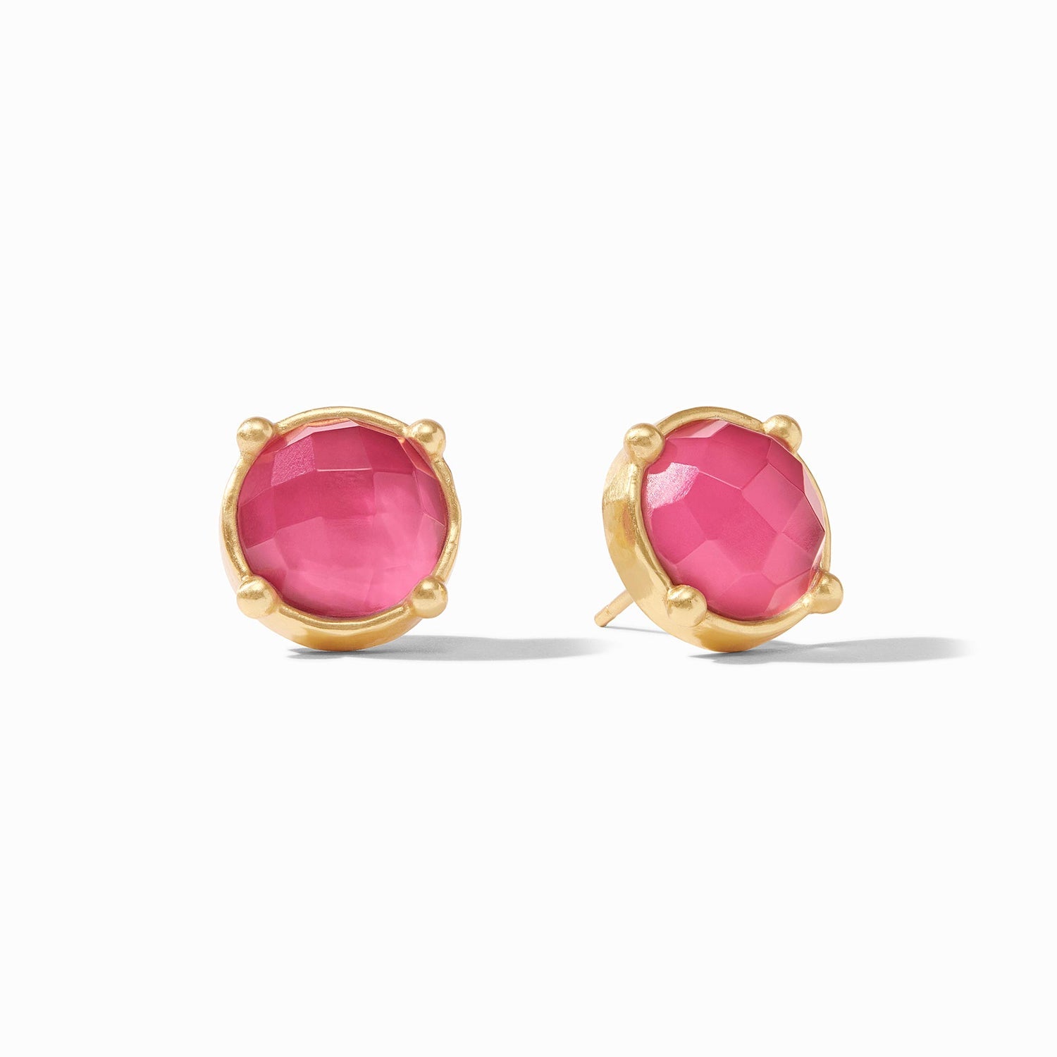 Gold Honey Stud Earring, Assorted Colors