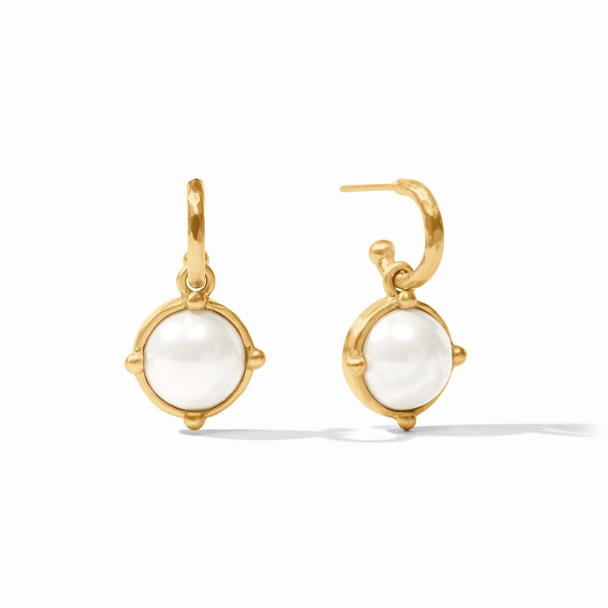Gold Honeybee Hoop & Charm