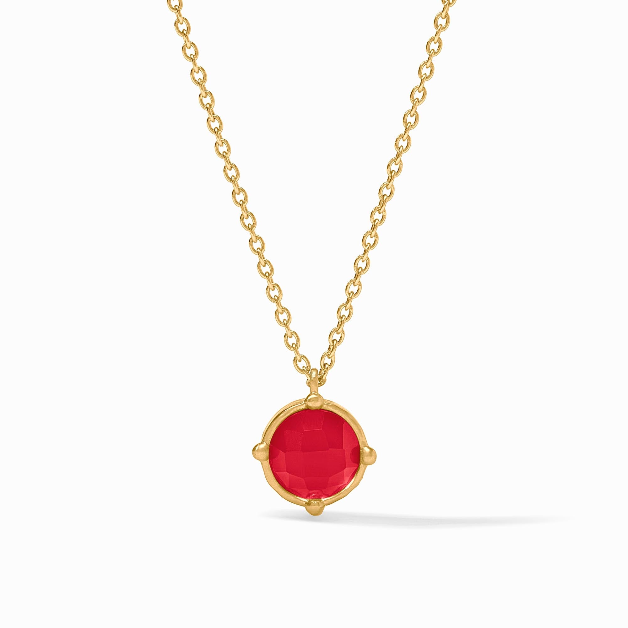 Julie Vos | Honeybee Solitaire Necklace, Assorted Colors