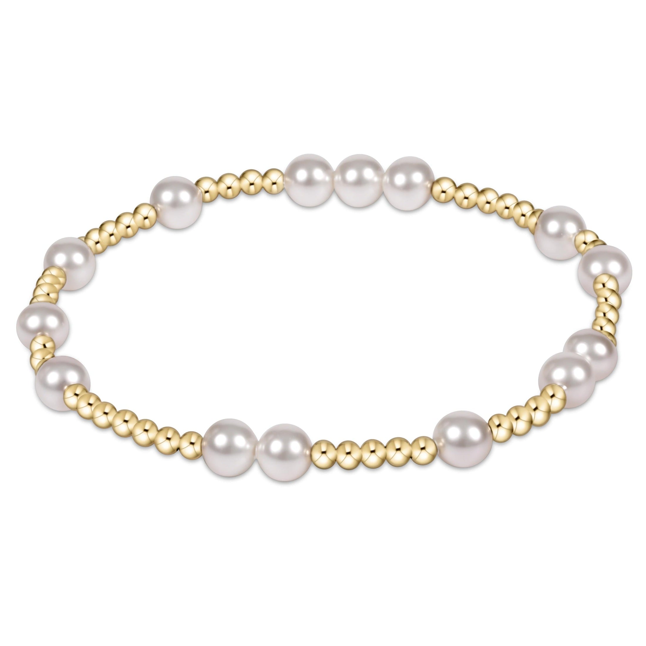 enewton | Gold Pearl Mix Bracelets, Assorted Styles