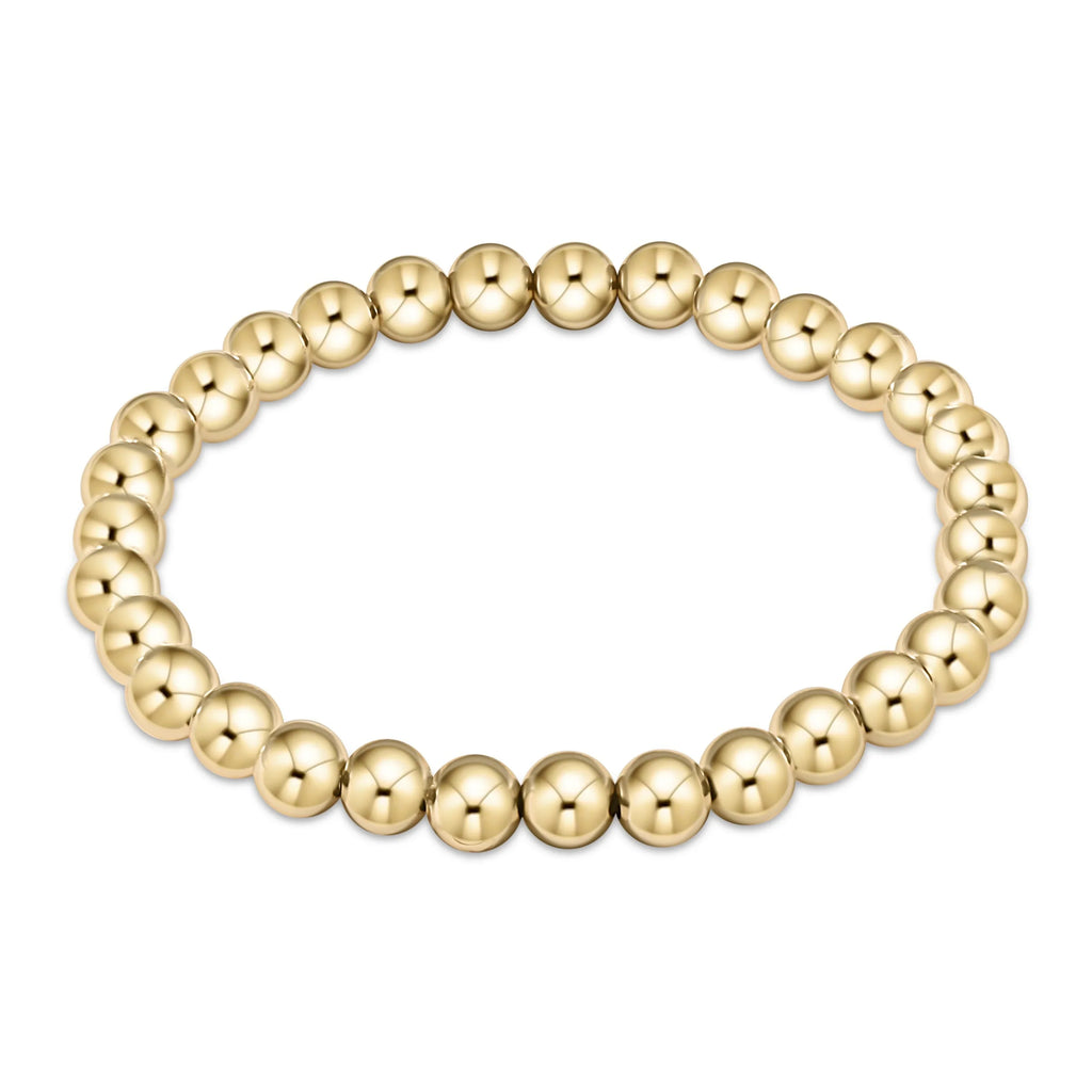 Enewton | Dignity Gold 6mm Bead Bracelet