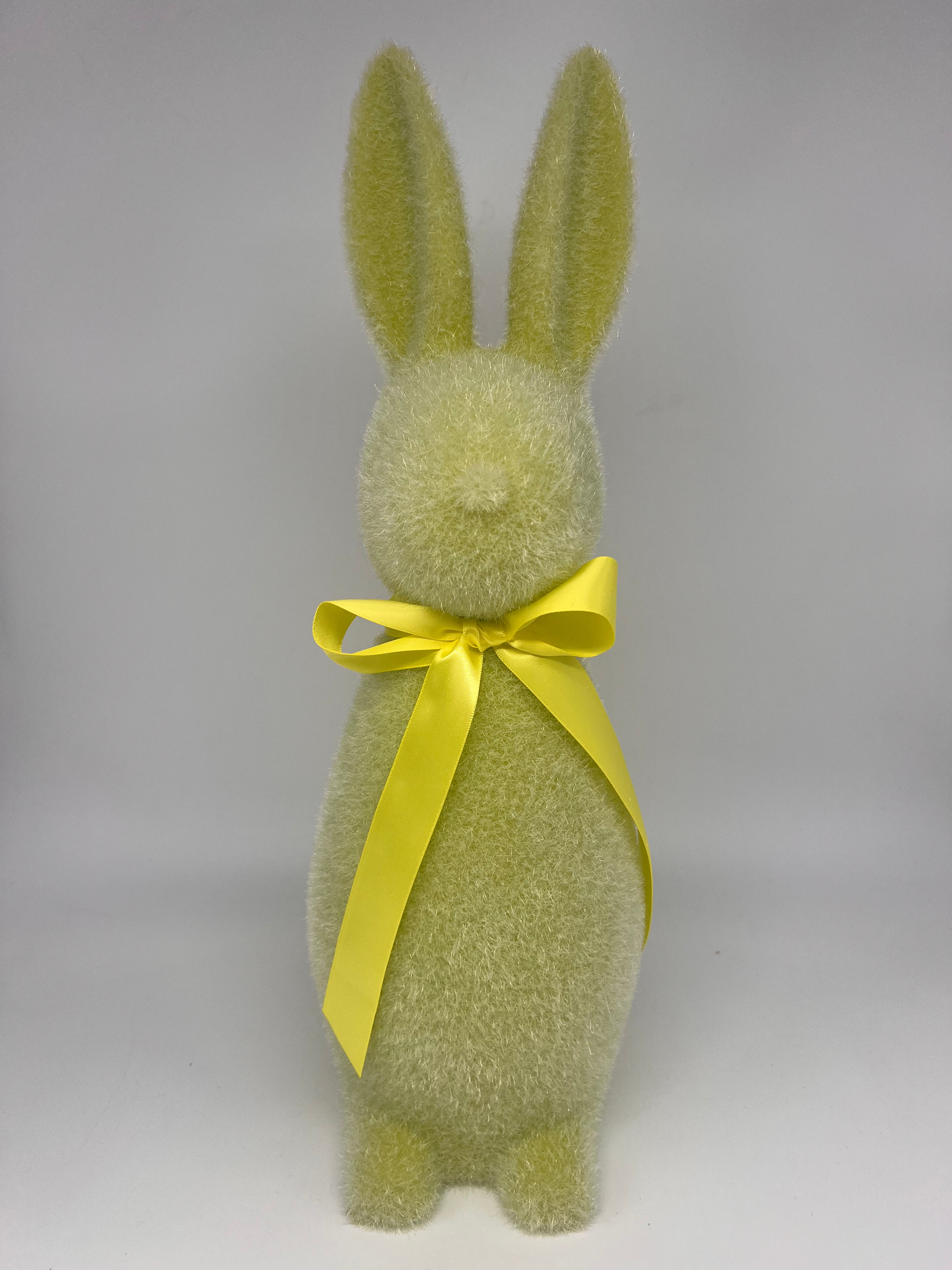 Pastal Medium Flocked Bunny
