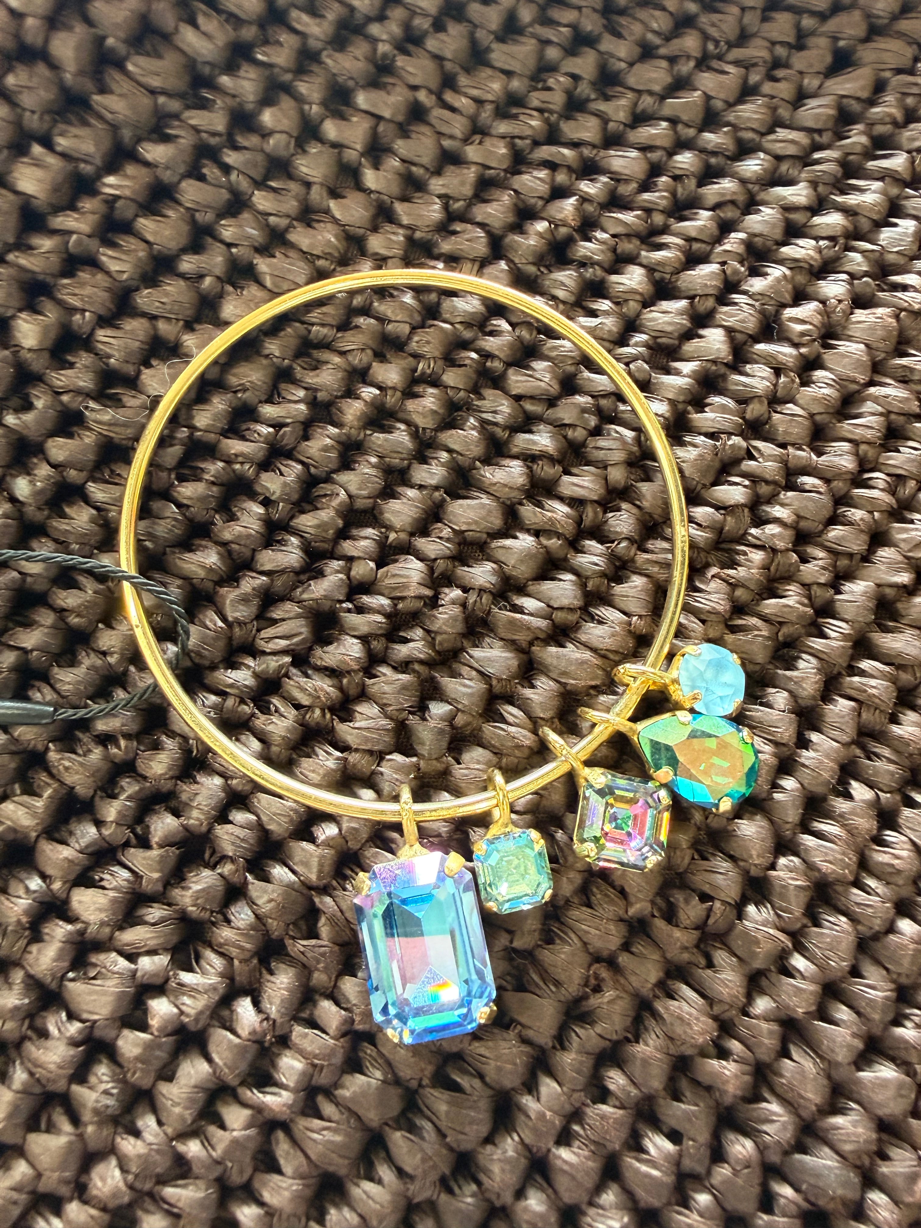 Charm Bangle, Assorted Colors