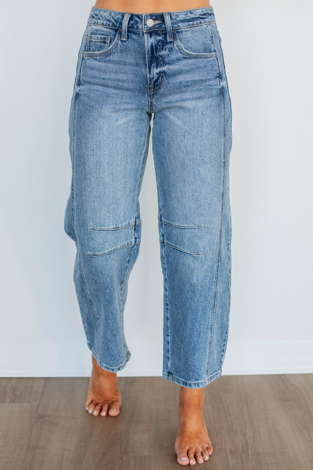 Vervet | Kate High Rise Barrel Jean, assorted sizes