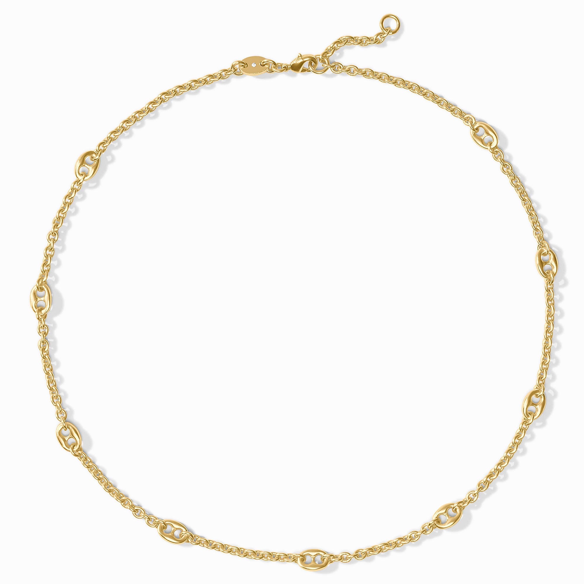 Gold Laguna Delicate Station Necklace