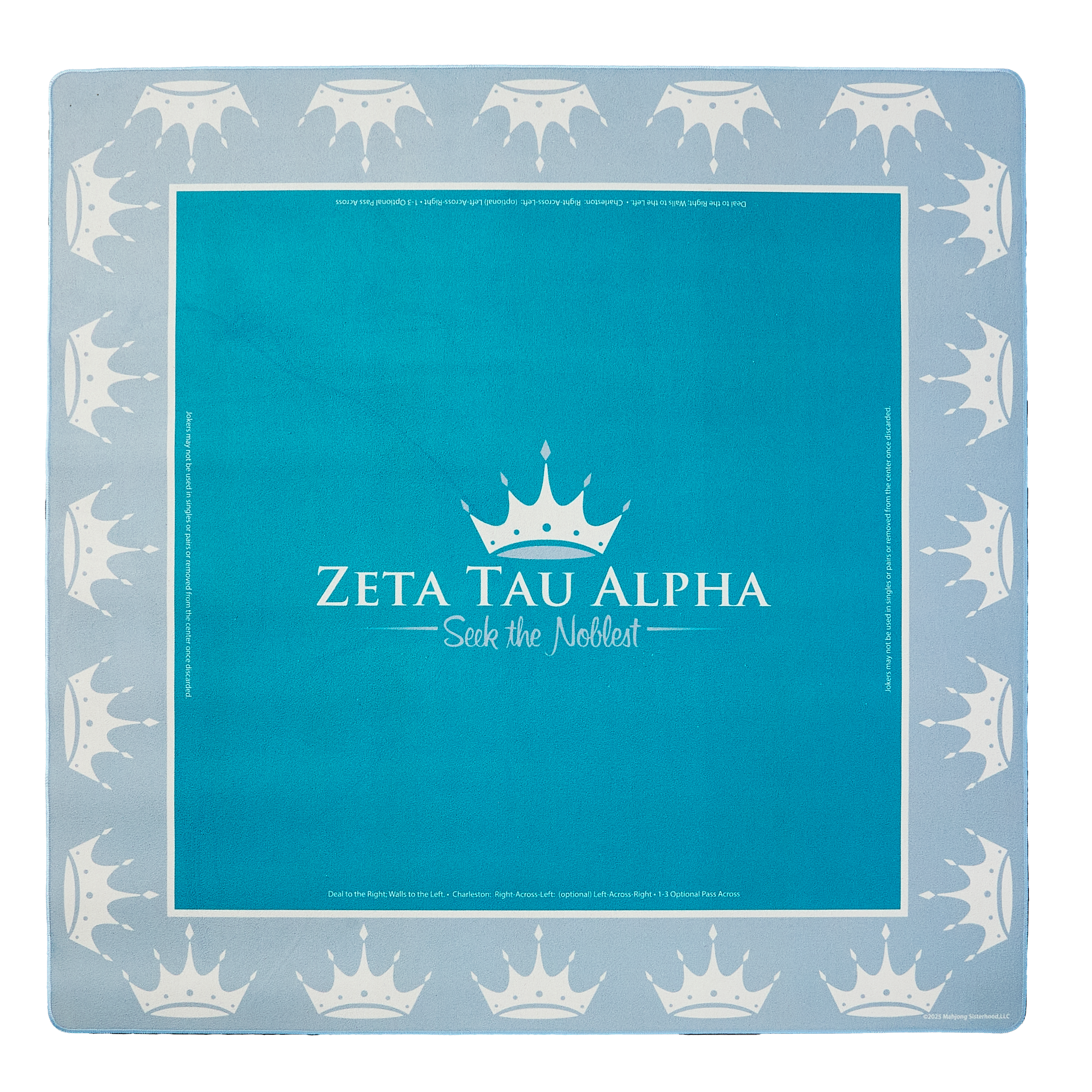 Sorority Mahjong Mat, Assorted Sororities