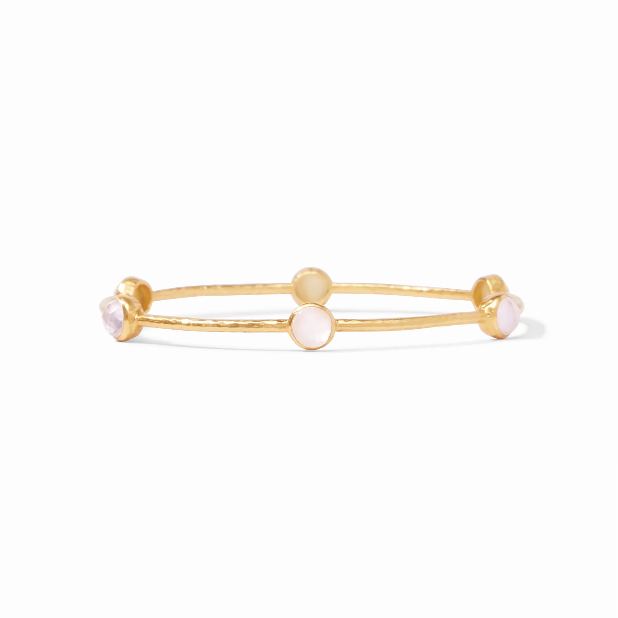 Julie Vos | Milano Gold Bangle Bracelet, Assorted Colors