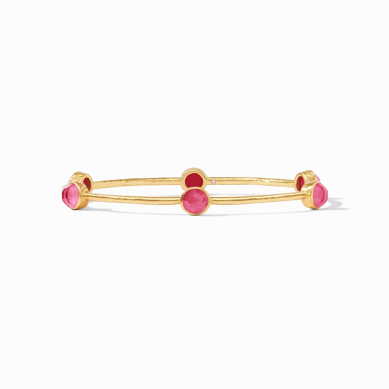Julie Vos | Milano Gold Bangle Bracelet, Assorted Colors