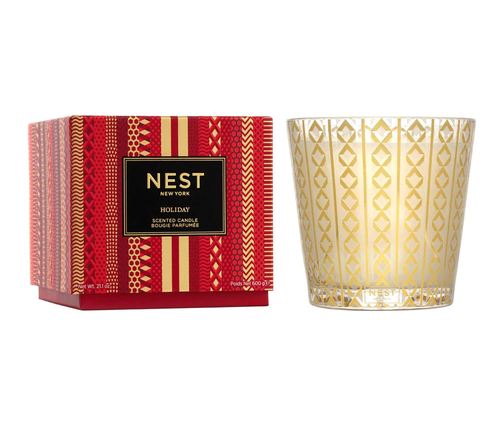 NEST New York | Holiday 3-Wick Candle