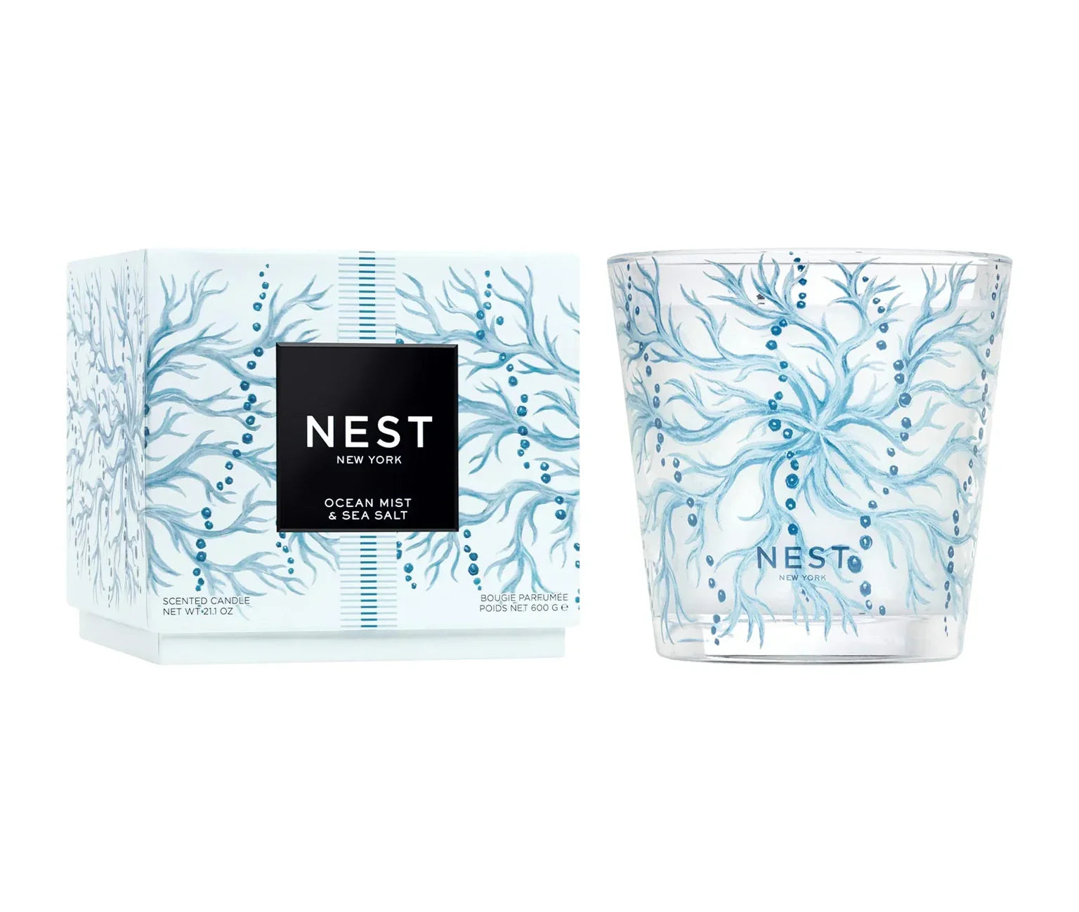 Ocean Mist & Sea Salt Candle, Assorted Sizes