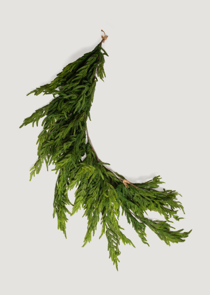 Real Touch Norfolk Pine Dripping Garland, 40X29